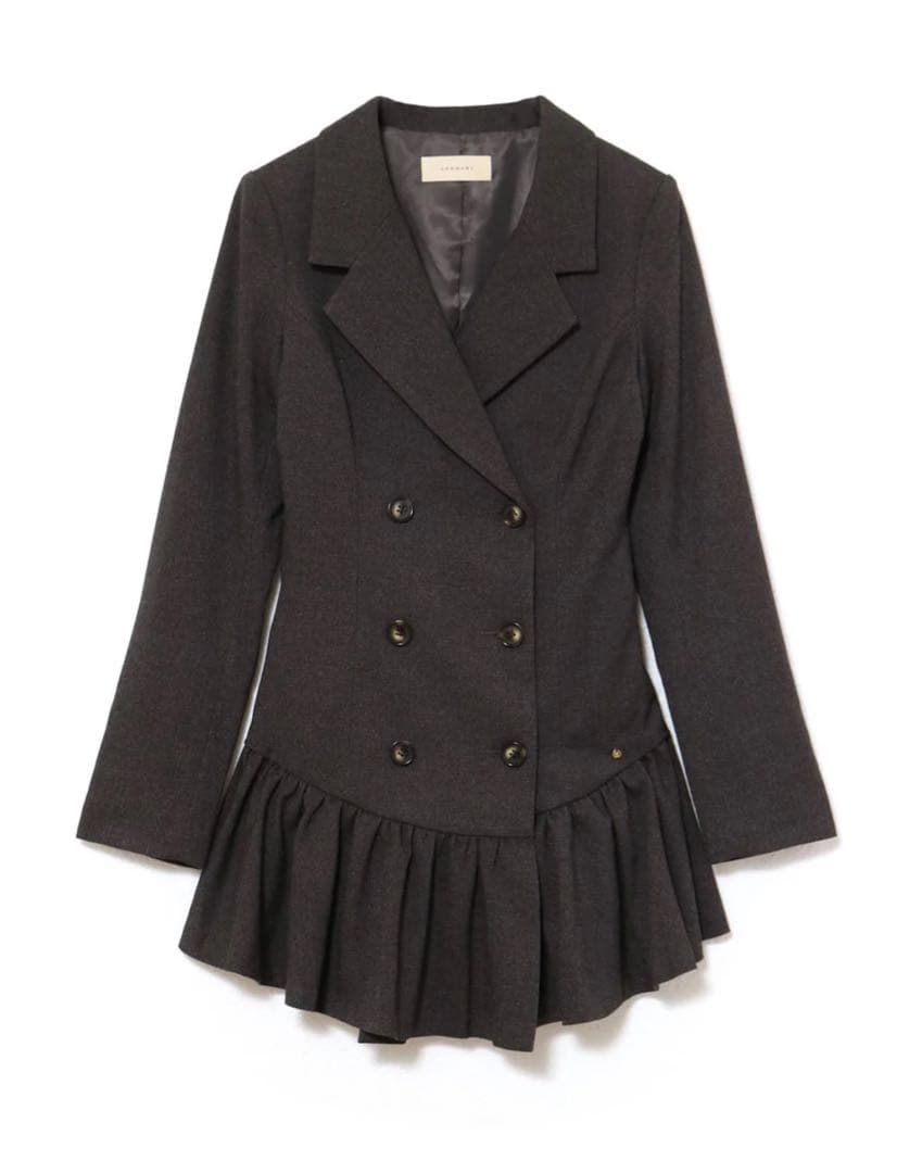 ワンピース Andmary Donna gather mini dress gray M