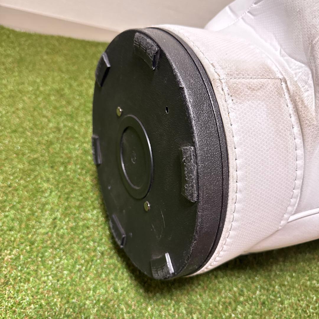 PUMA プーマ 2022年モデル キャディバッグ 9型 ホワイト/ターコイズ