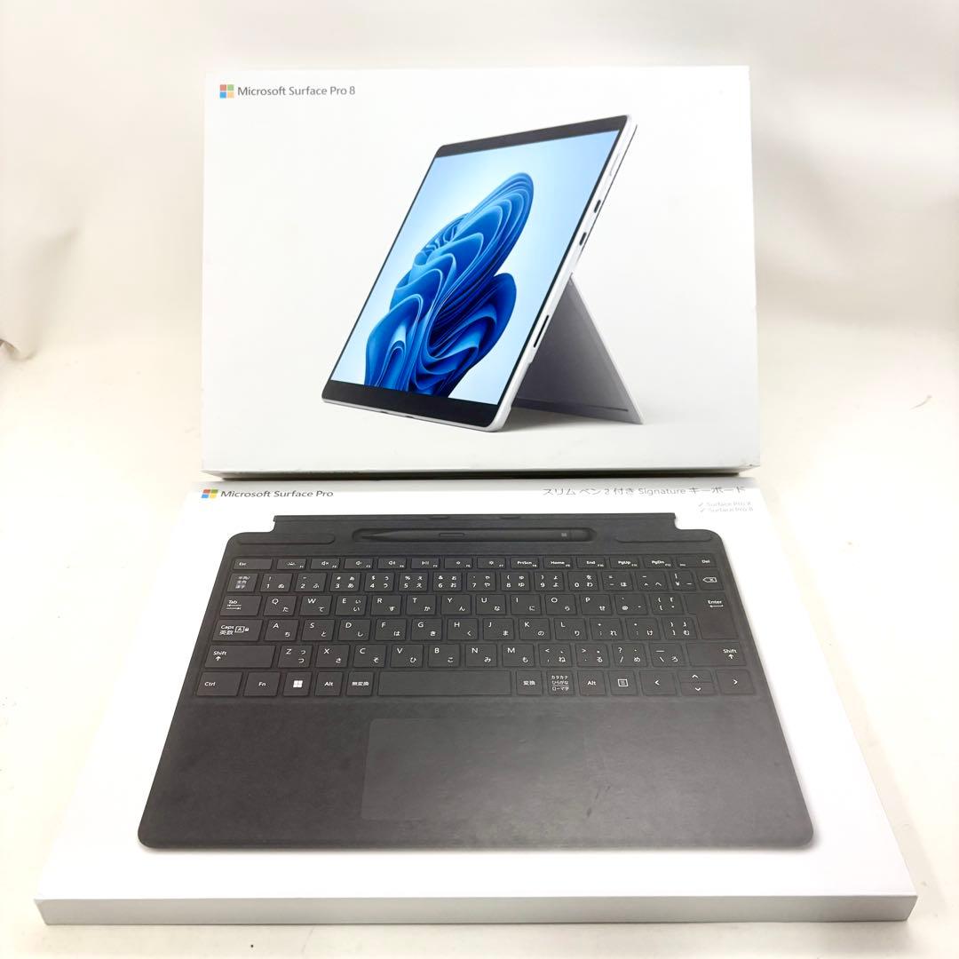 1台限定！バッテリー良好！Surface Pro8 キーボード付　オフィス