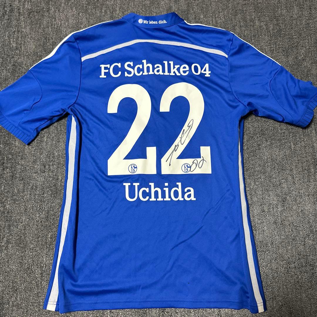 FC Schalke 04 Uchida 22番シャツ