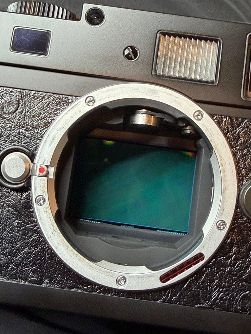 極美品 センサー交換対策済 ライカ M9-p ブラックペイント