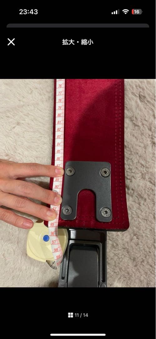 パワーリフティングベルト　SBD