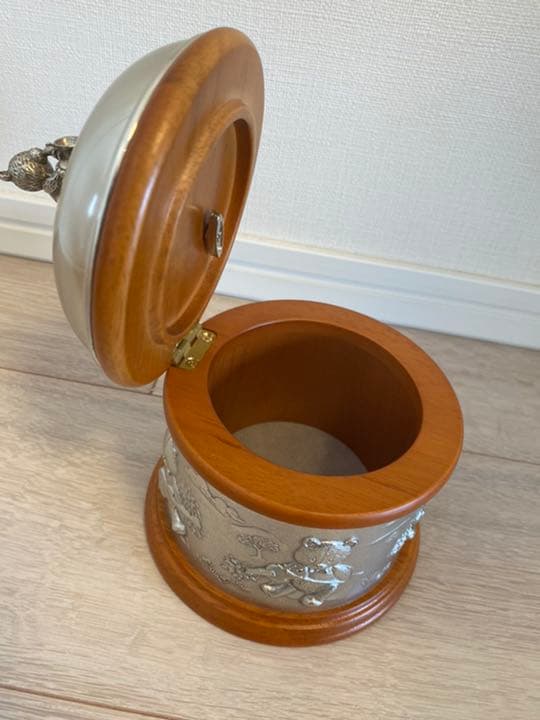  SELANGOR テディベア オルゴール 小物入れ