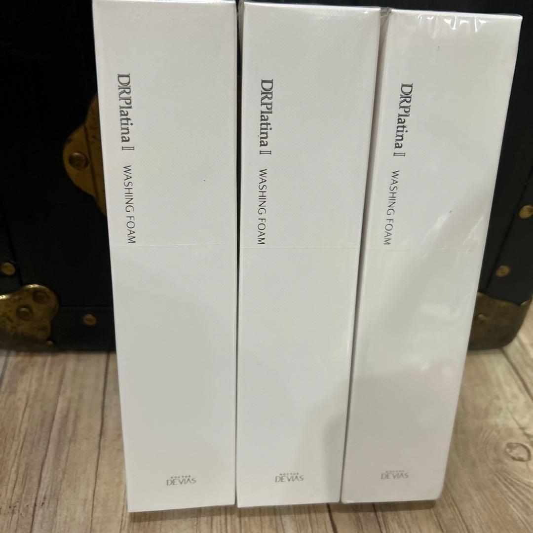 DRデヴィアス　プラチナウォッシングフォームⅡ120ml ×3