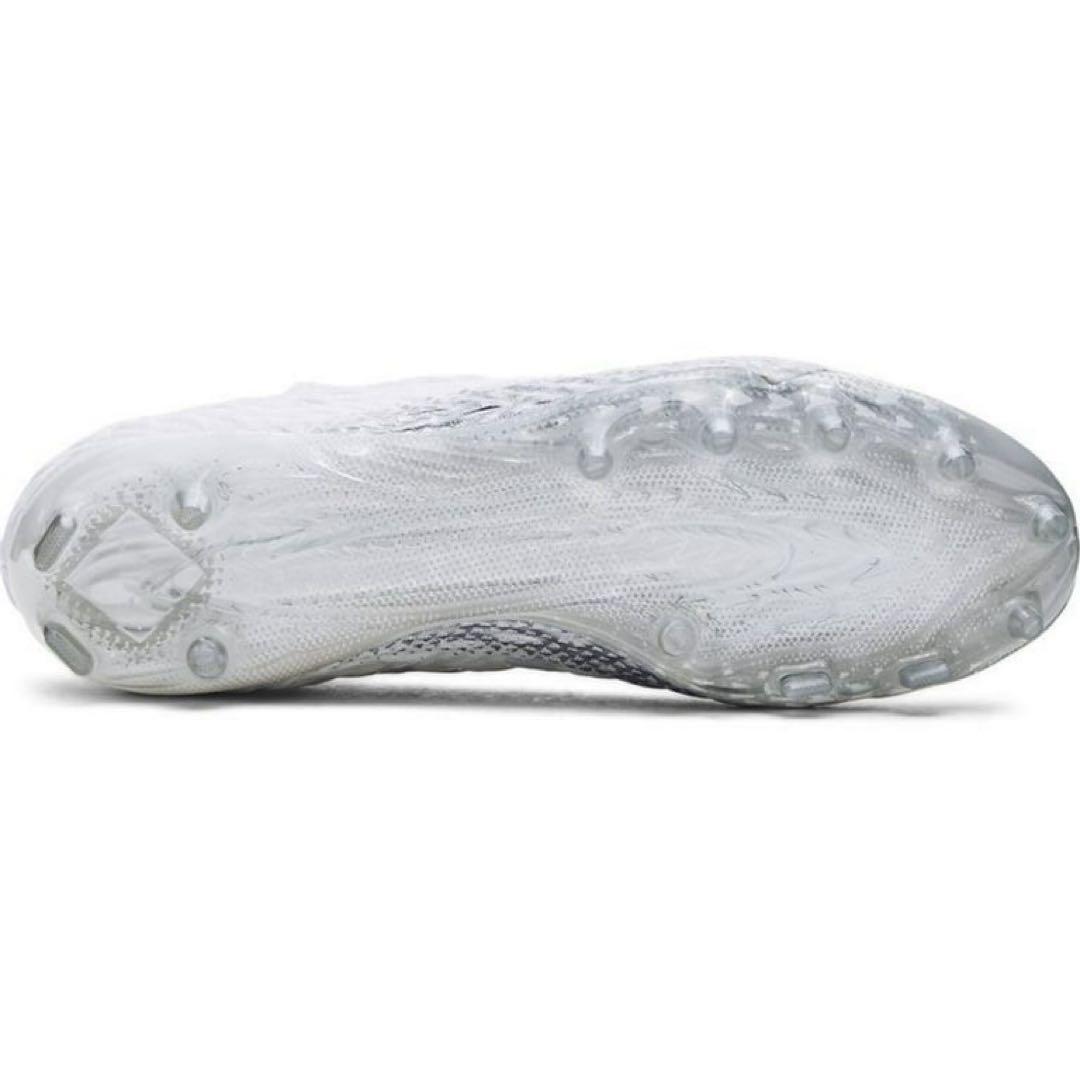 アンダーアーマー 26.5 スポットライト アメフト スパイク シューズ 白 靴