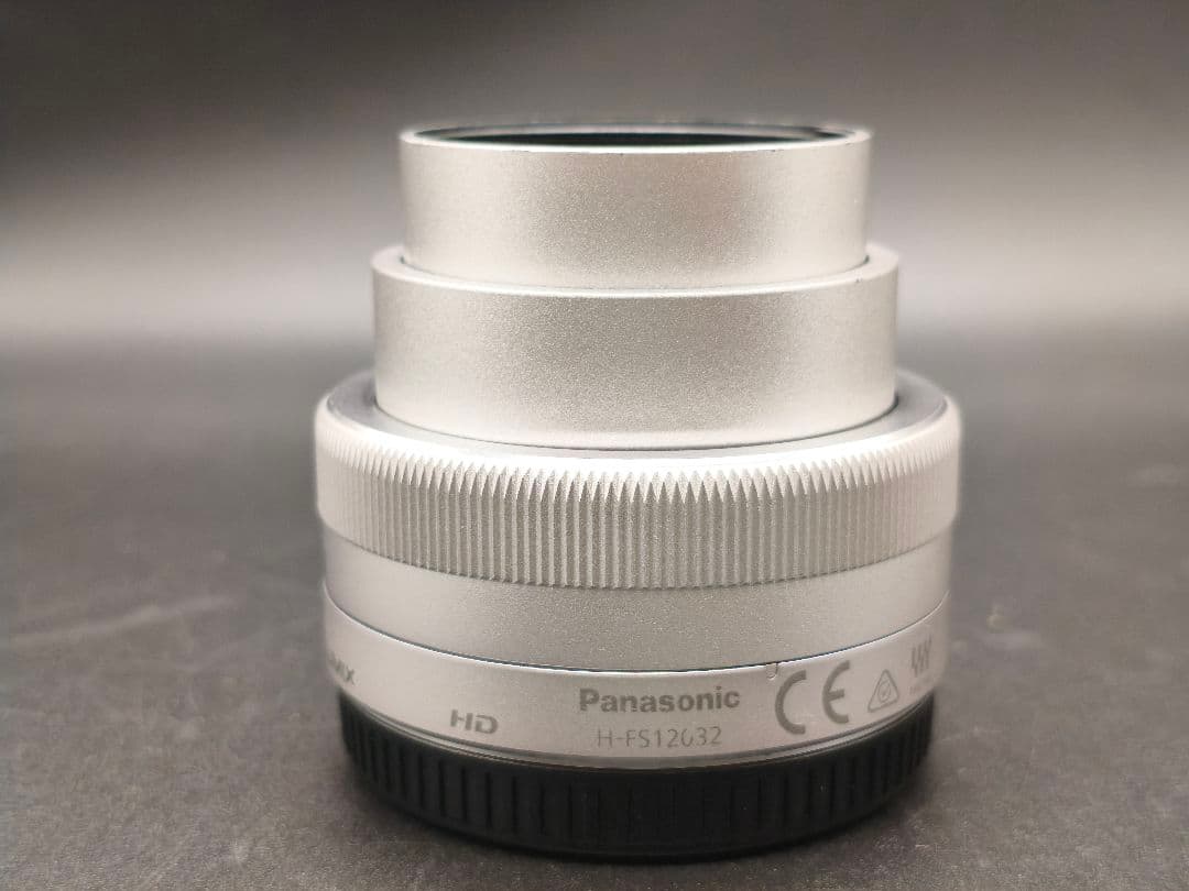 動作確認済 美品 LUMIX G 12-32mm シルバー Panasonic