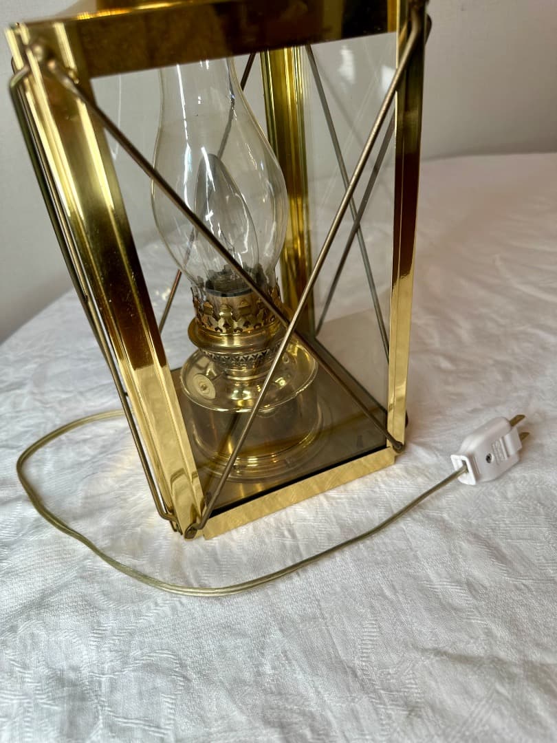 デンハーロッテルダム オランダ製 船舶燈ランプ 真鍮製②