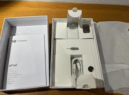 【美品】 AlphaWolf APad2 タブレット8.4インチ 2.5K高画質