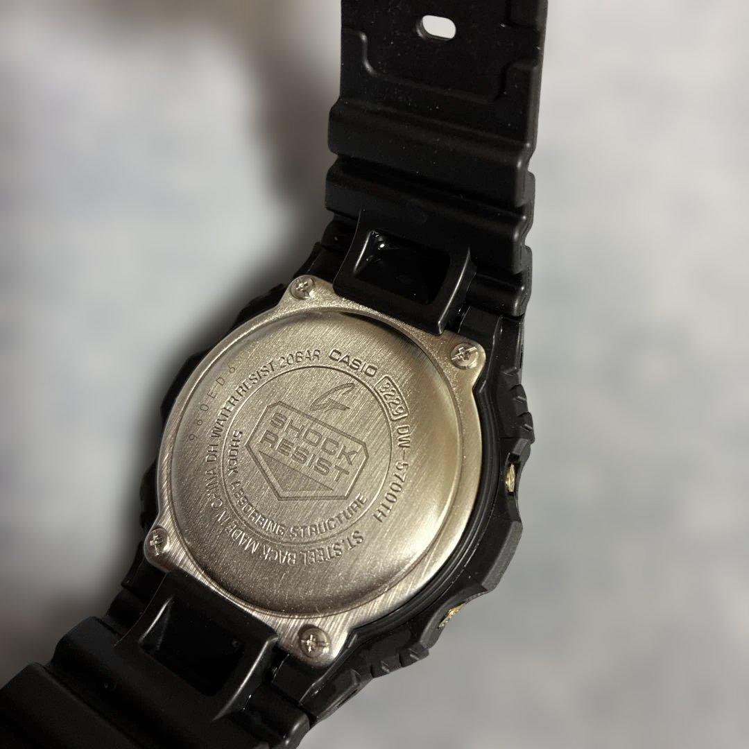 G-SHOCK Gショック 復刻デジタル 黒 カシオ DW-5700TH-1