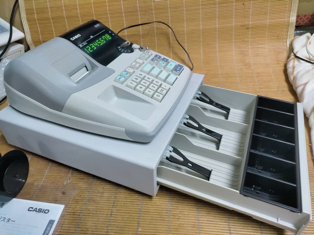 カシオレジスター　106ER　簡単便利特殊　送料込　000550