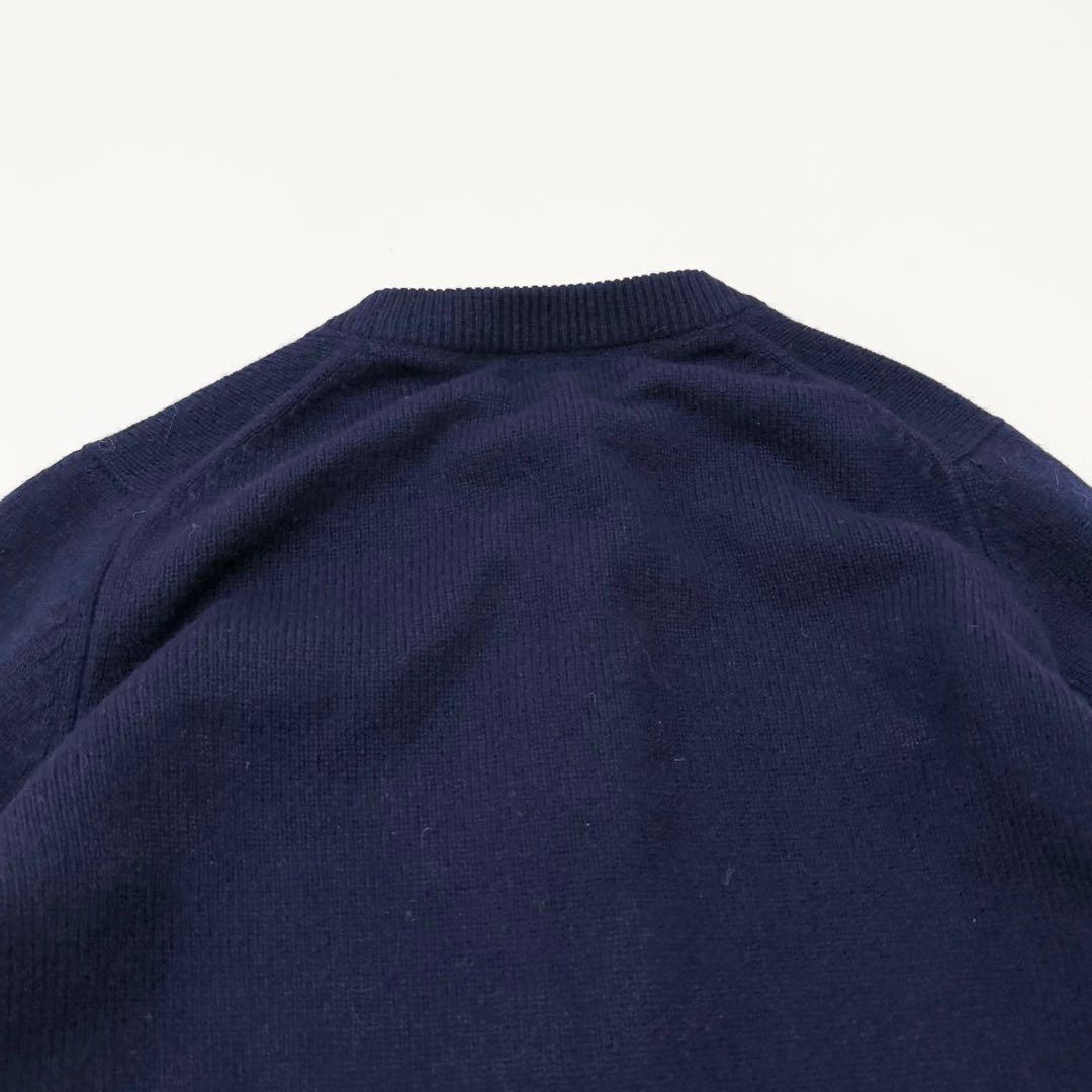 Ballantyne カシミヤ ニット 金釦 カーディガン ネイビー 36