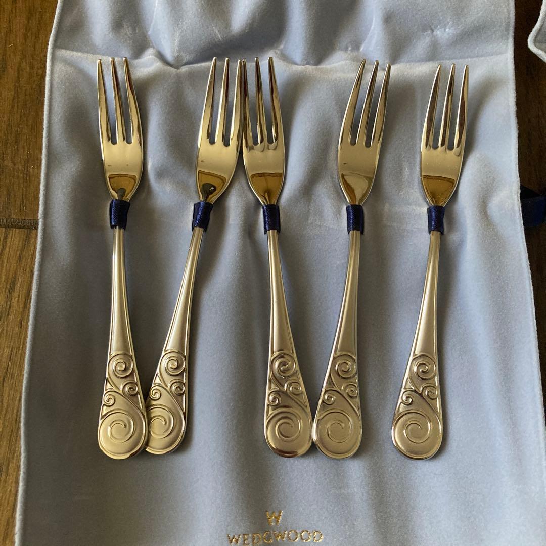  ウェッジウッド　 スプーン&フォークセット