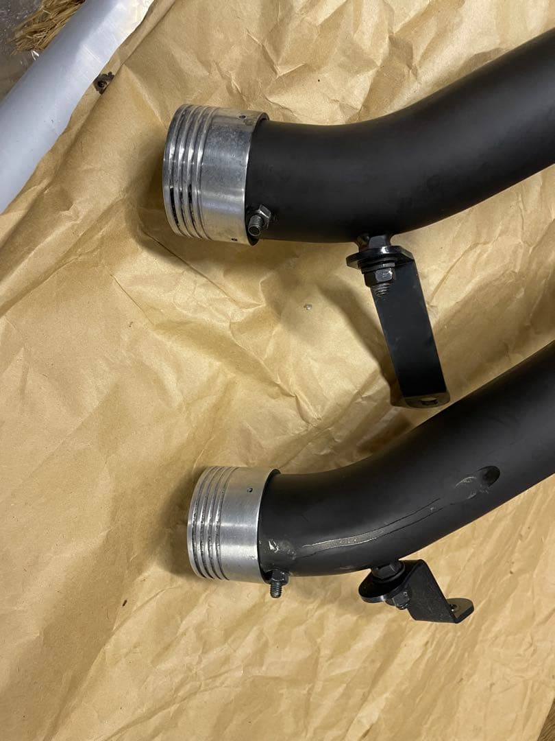 バルカン400 ターンアウトマフラー（ブラック）