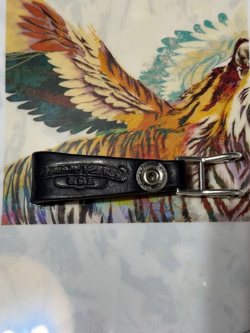 確実正規品　クロムハーツ　ベルトループ　クロスモチーフ　2フック　鑑定済み