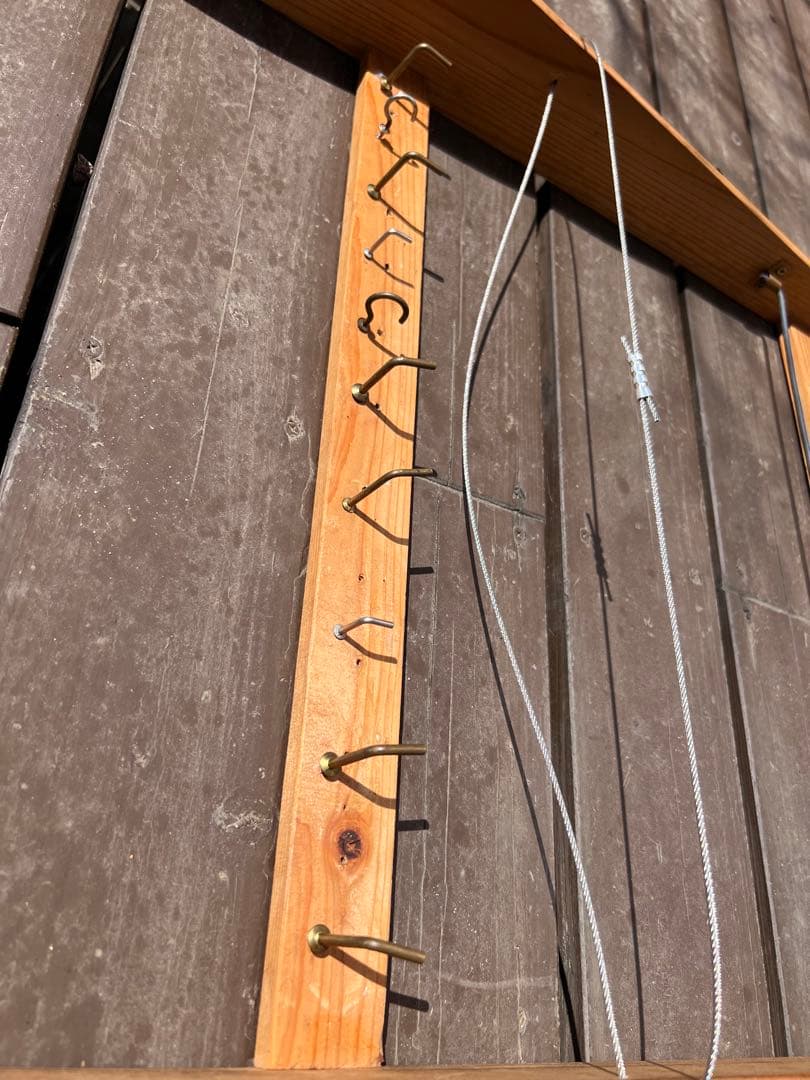 アンティーク 木製キーボックス