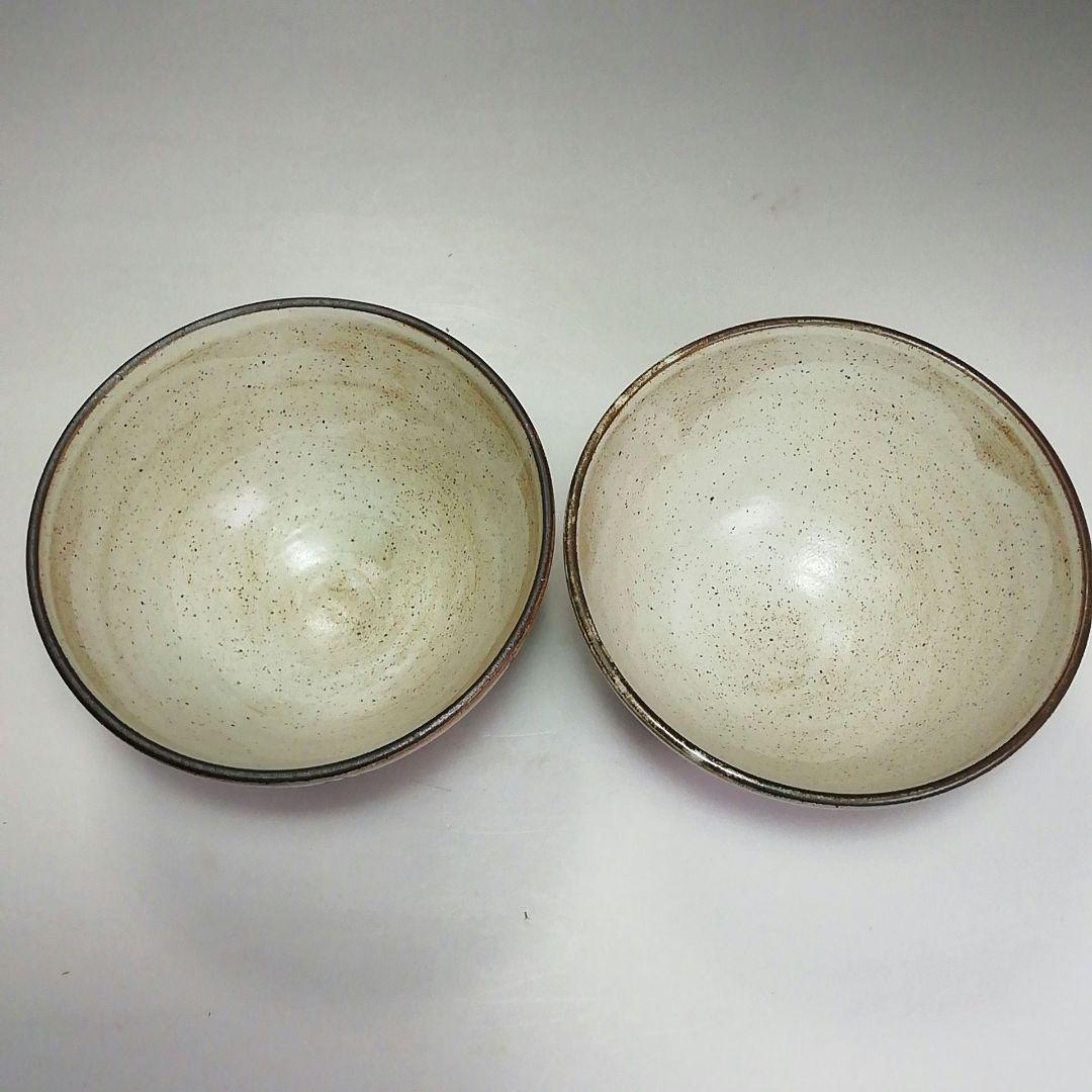 Ｓ５９９　茶碗　十客『十牛図　鉄絵数茶碗』『壷中窯　信楽焼』『保庭楽入作』　共箱