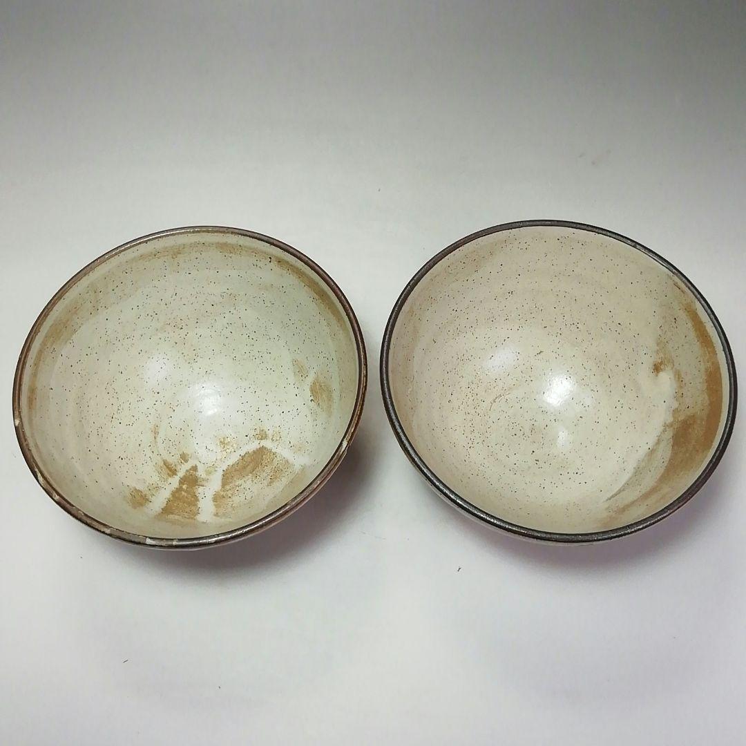 Ｓ５９９　茶碗　十客『十牛図　鉄絵数茶碗』『壷中窯　信楽焼』『保庭楽入作』　共箱