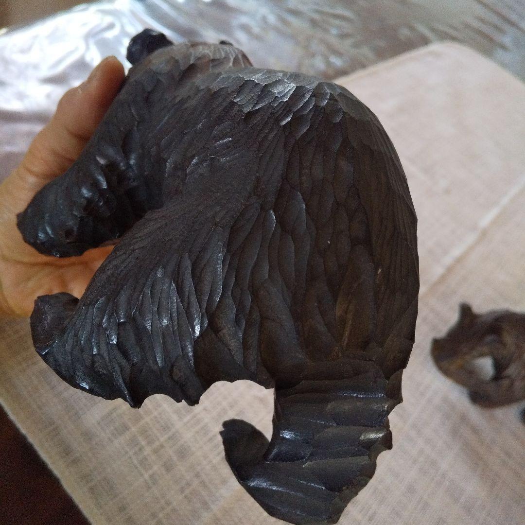 アイヌ木製熊の置物、アイヌ人形、ジンギスカン、