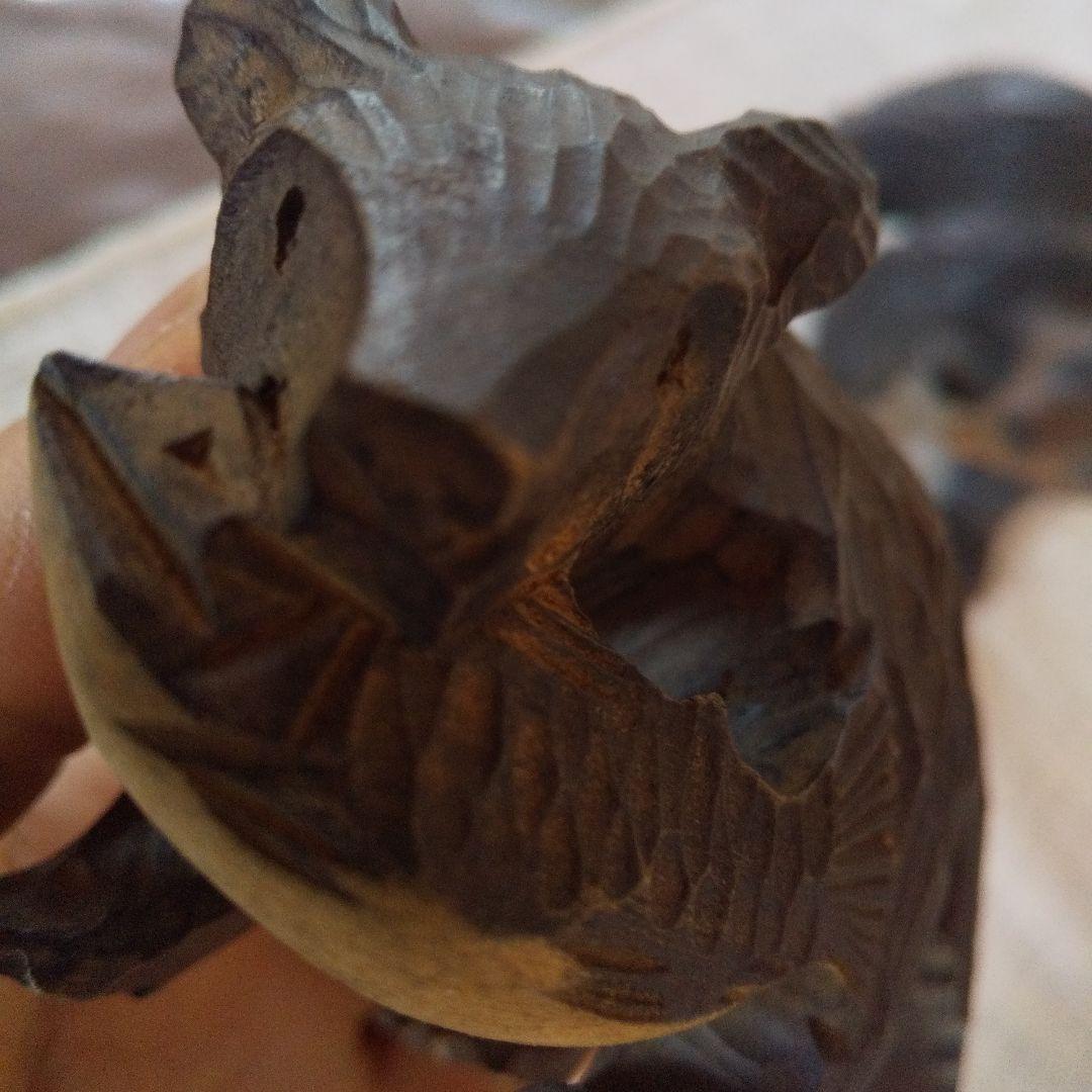 アイヌ木製熊の置物、アイヌ人形、ジンギスカン、