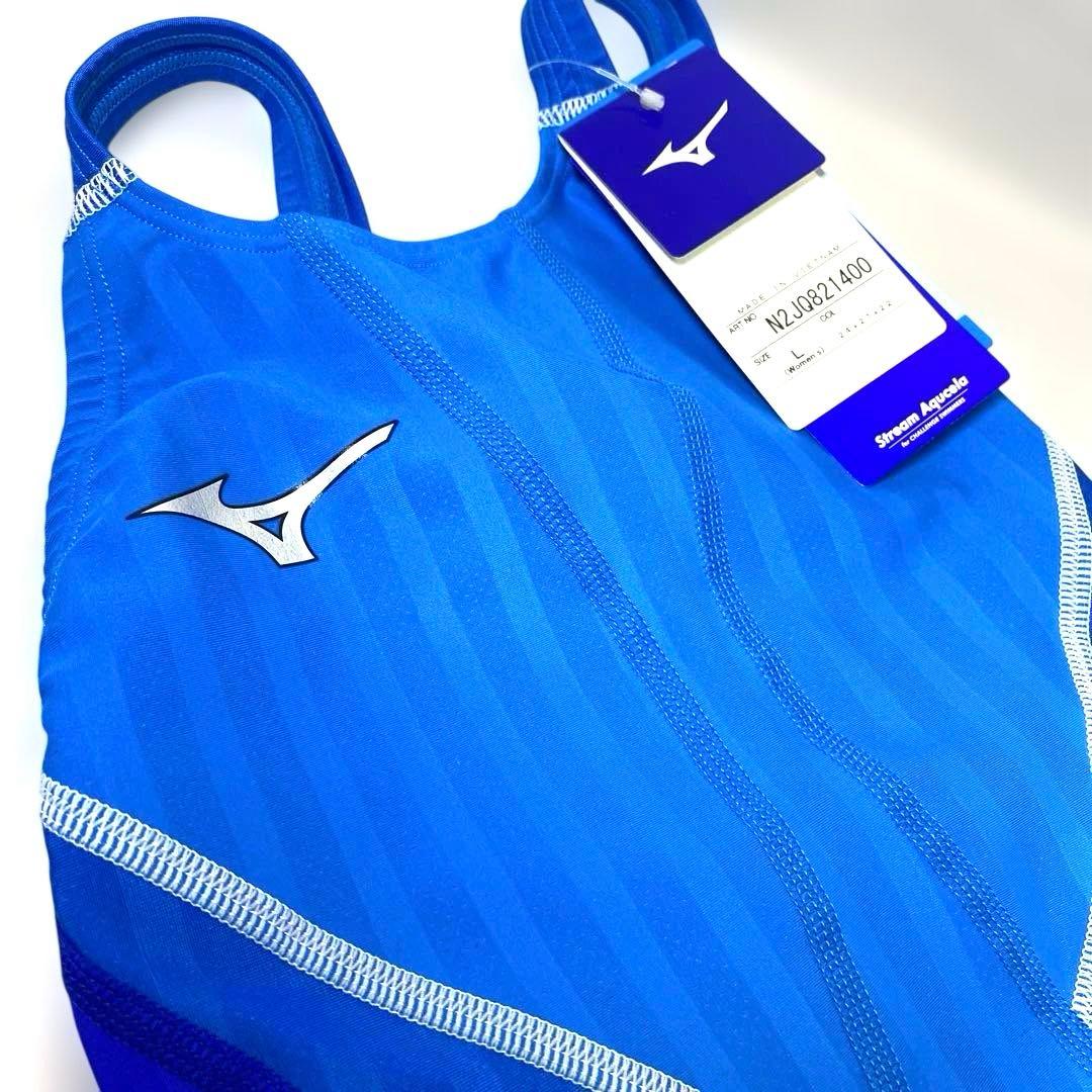 【新品】mizuno 競泳水着　レディース　FINA承認　ストリームアクセラ　L