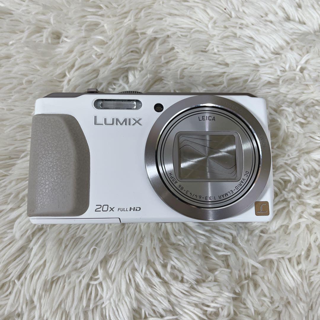 Panasonic LUMIX DMC-TZ40 白　デジカメ　ルミックス
