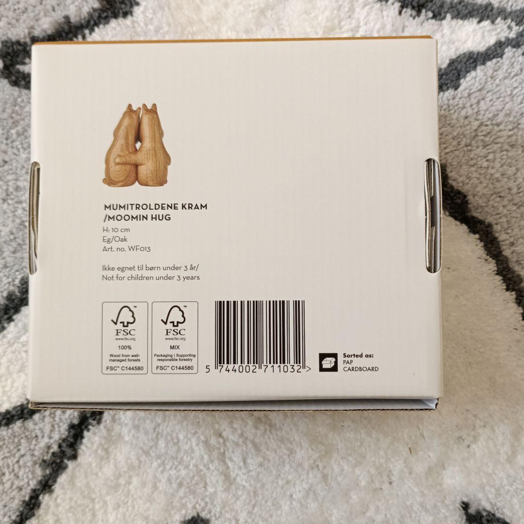 ムーミン＆スノークのお嬢さん　木製フィギュア