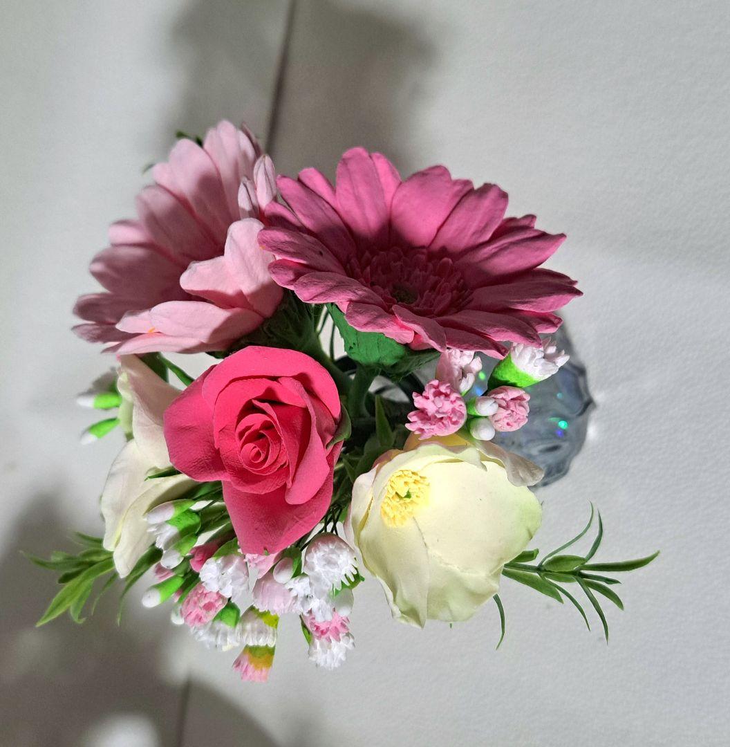 りりークレイフラワー 8個セット