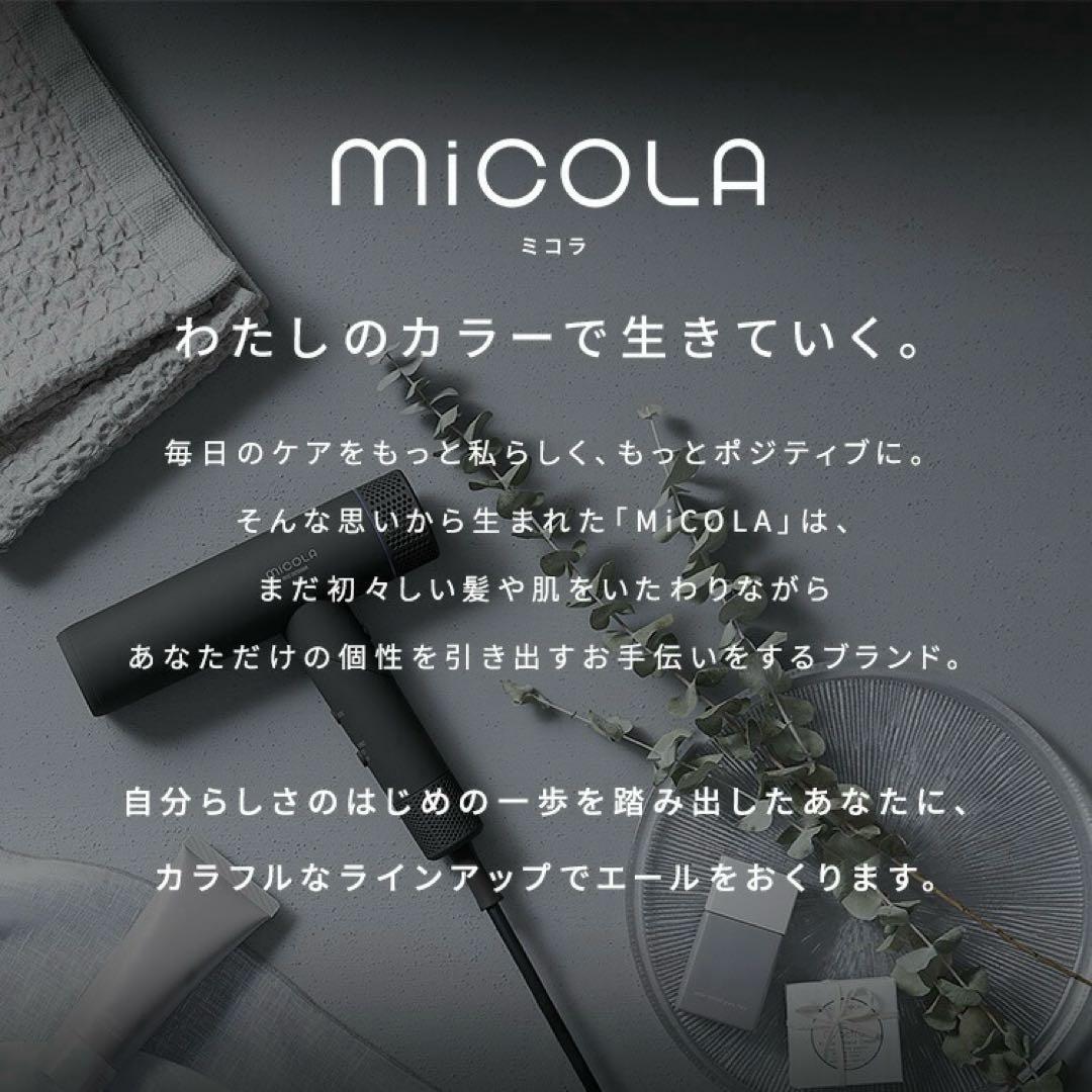 アイリスオーヤマ　ミコラ　ドライヤー　最速乾燥　温冷