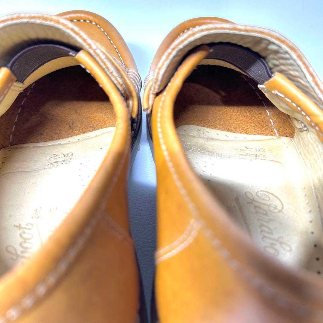 【レア】パラブーツ モカシンローファーsize5【美品】