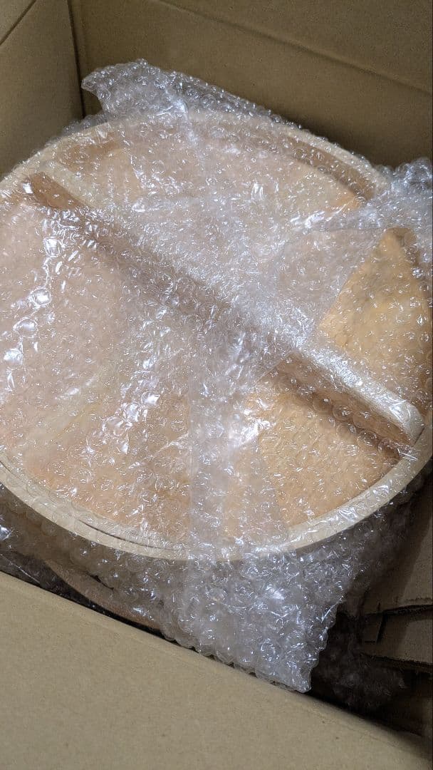 【新品未使用品・値下げ交渉可能】立松工芸和せいろ 直径約27cm ふかし布付き