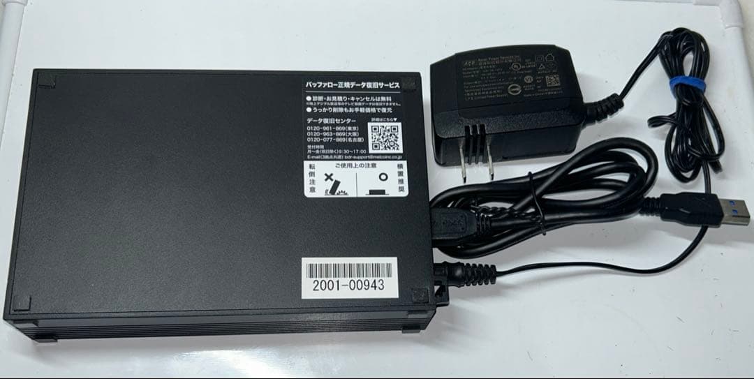 BUFFALO HD-EDS4.0U3-BA 外付けハードディスク　4TB