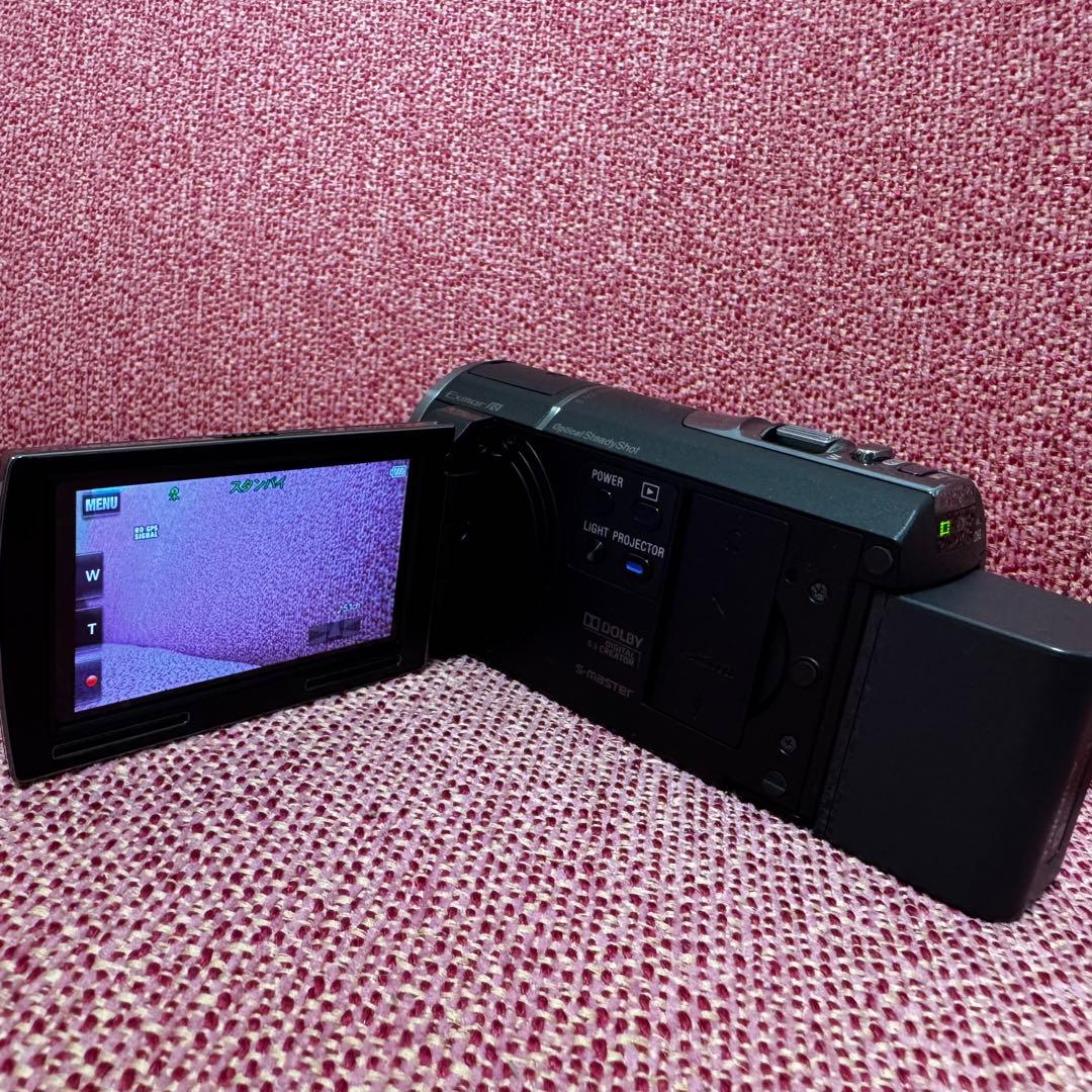【美品／動作確認済】SONY　Handycam　HDR-PJ590V