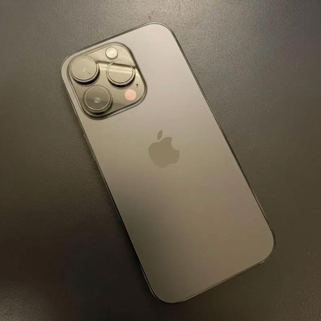 【良品/ケース付】iPhone 14 Pro 256GB SIMフリー ブラック