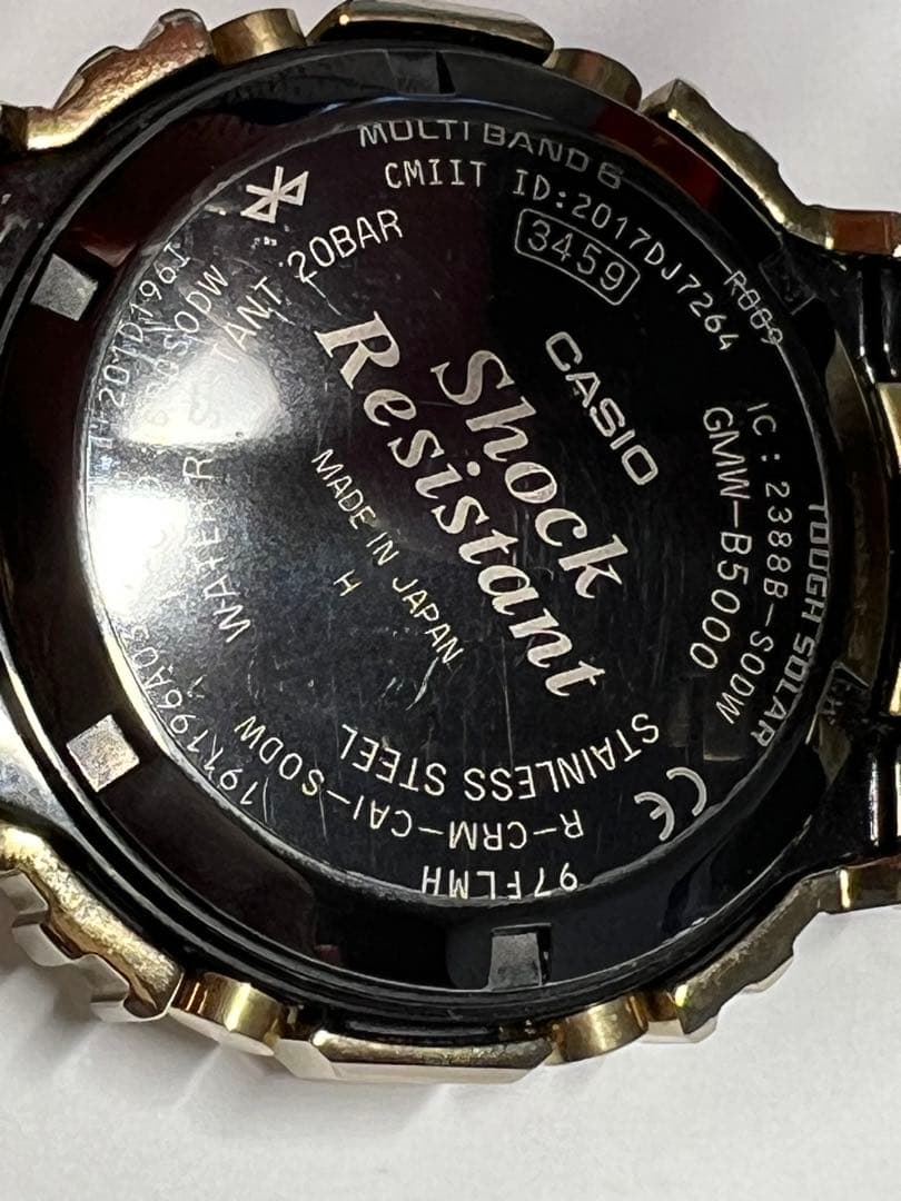 GMW-B5000GD-9JF G-SHOCK フルメタルゴールド