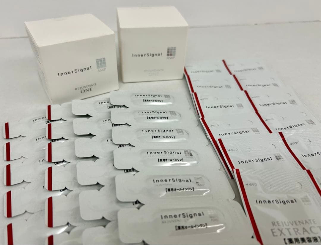 【未使用品】インナーシグナル リジュブネイトワン2点と使い切りサンプル多数