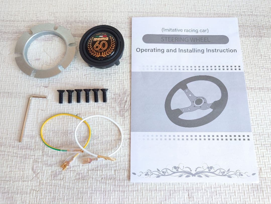 momo ステアリング 60周年 記念モデル 14インチ ウッド 木目