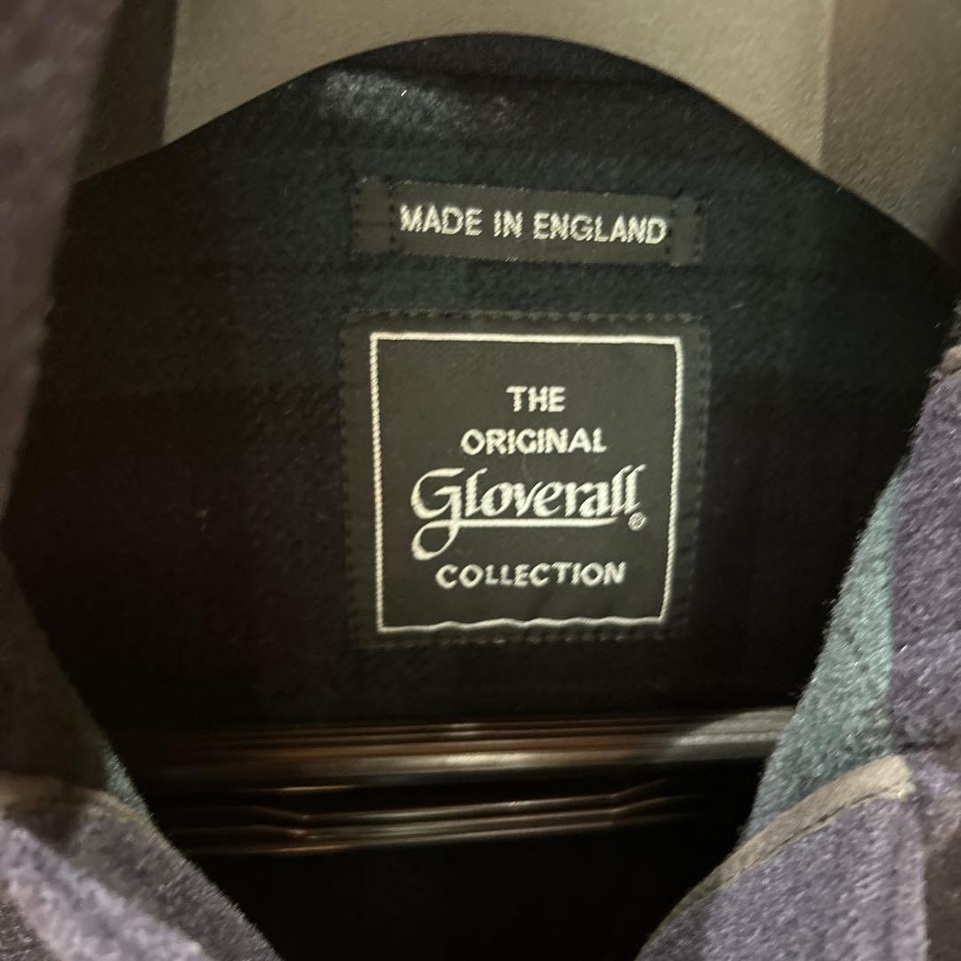 Gloverall グローバーオール ダッフルコート ネイビー Ｌ