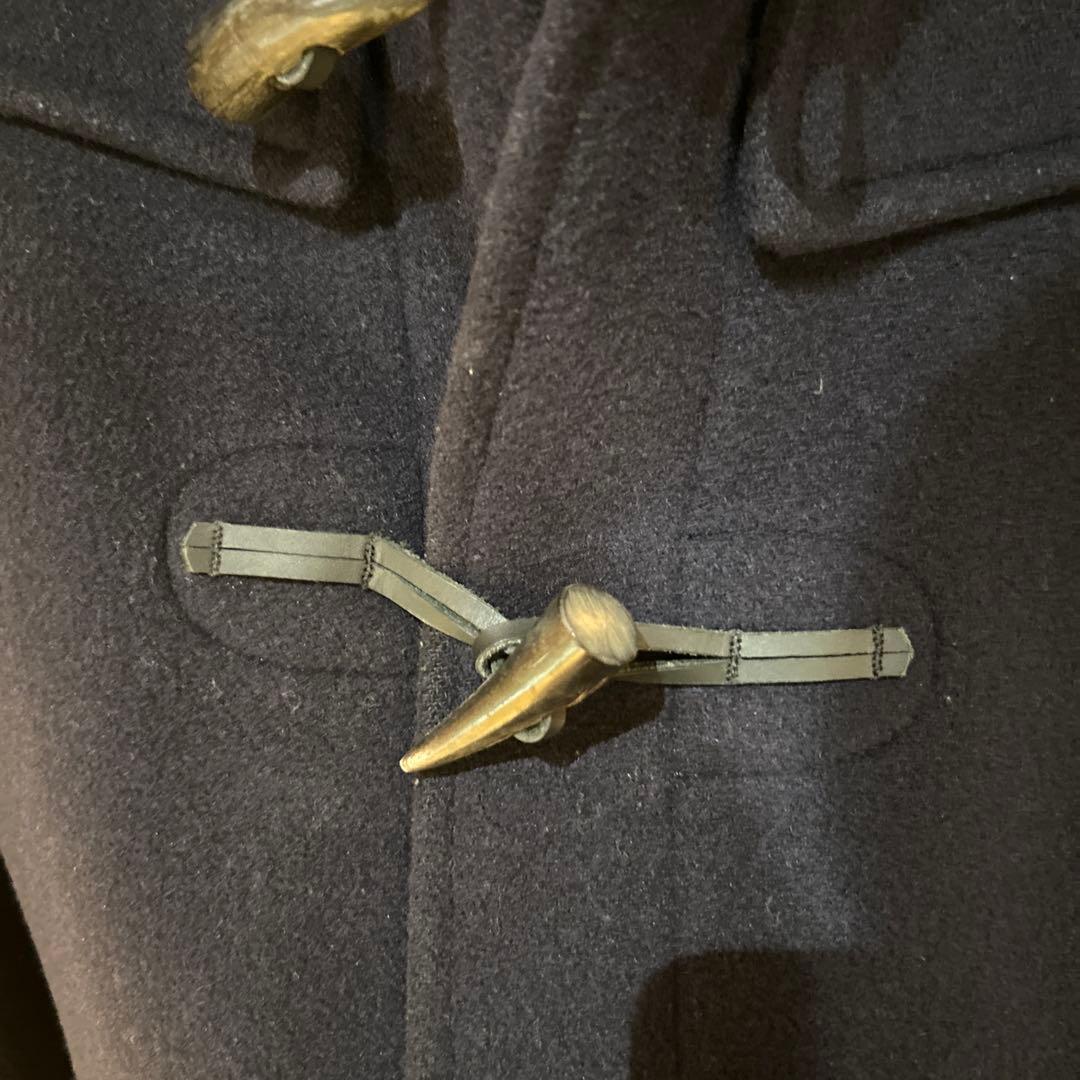 Gloverall グローバーオール ダッフルコート ネイビー Ｌ