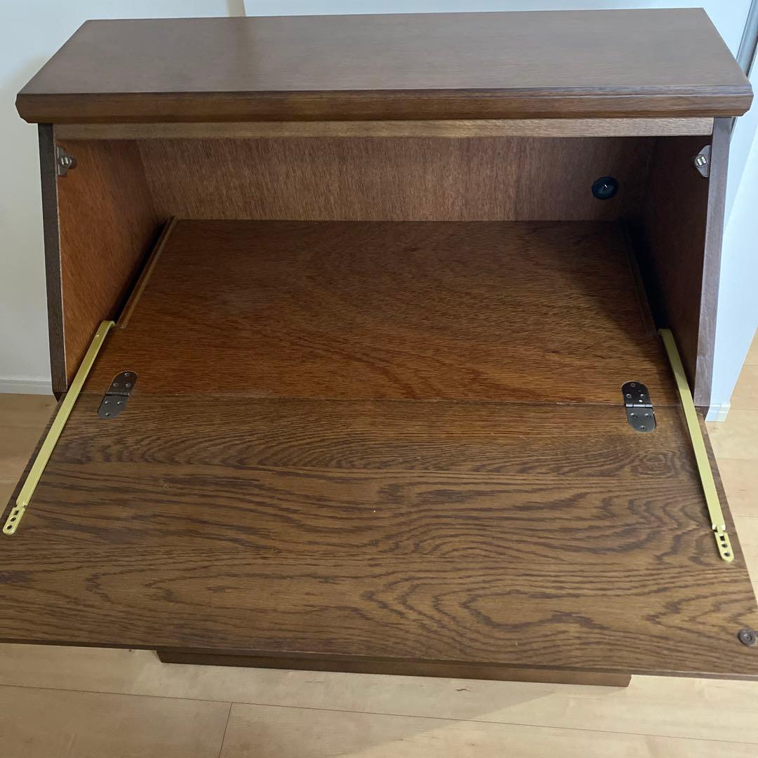 北海道 大雪木工 クローバー30 ライティングビューロー 学習机