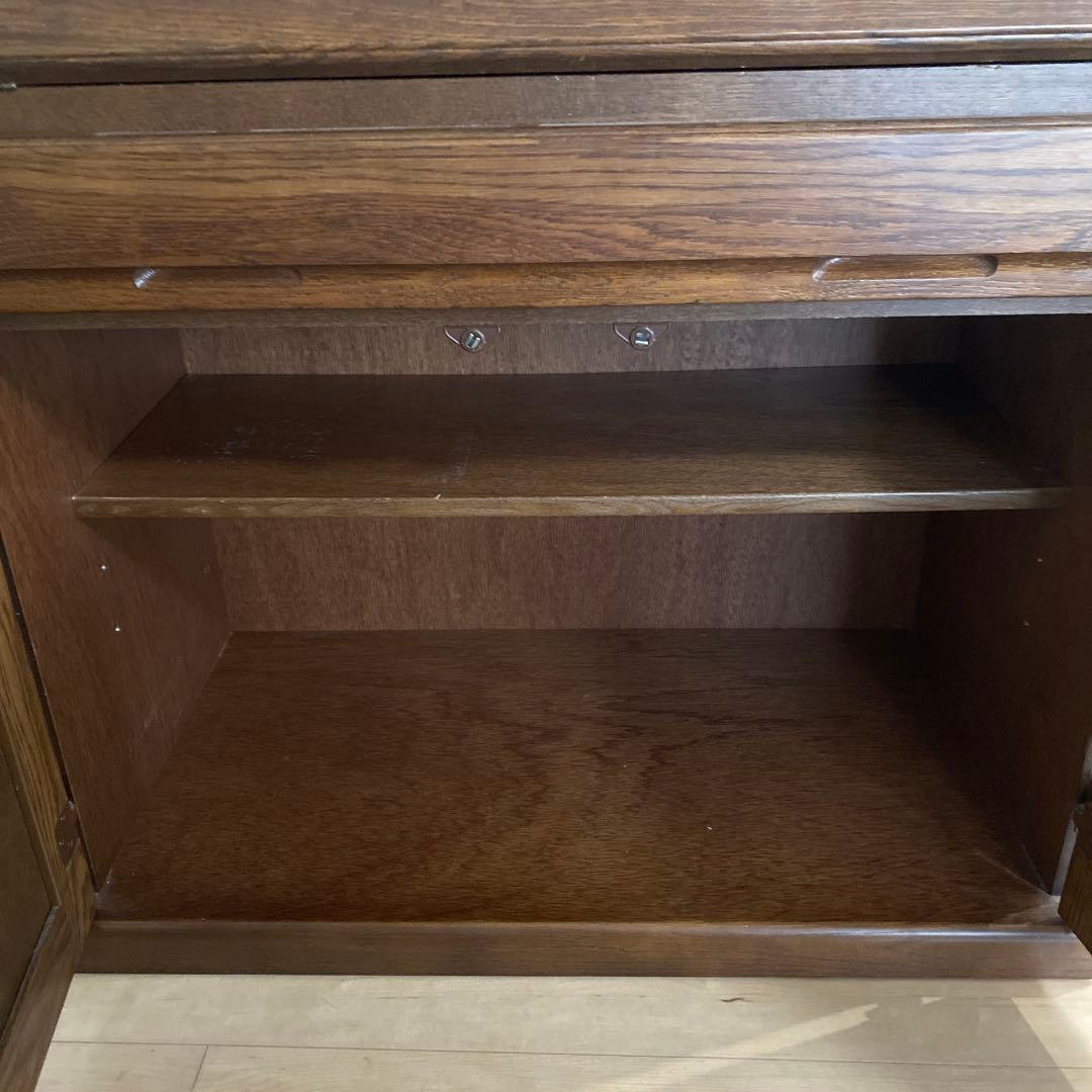 北海道 大雪木工 クローバー30 ライティングビューロー 学習机