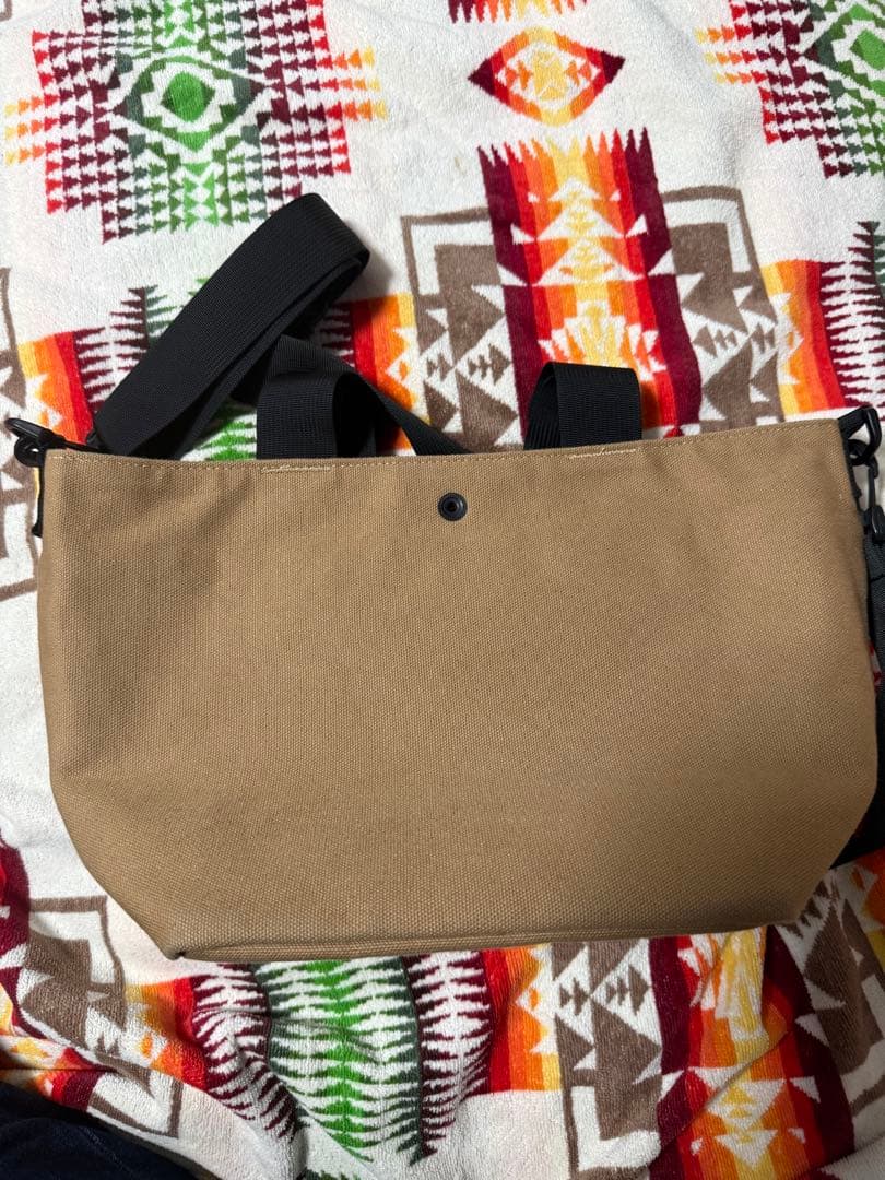 RHC購入GLOBE CANVAS CO. ショルダーバッグ ブラウンカラー