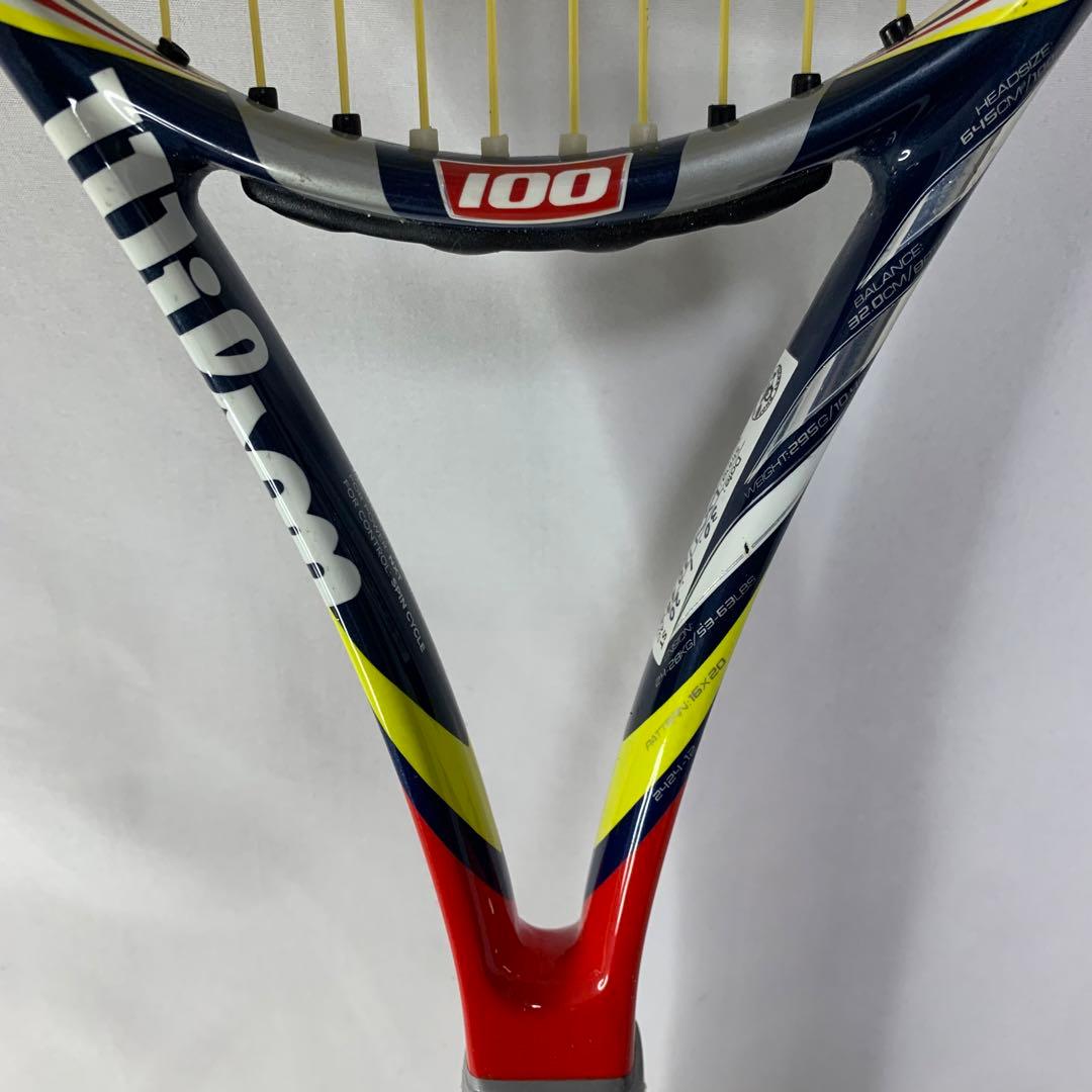 Wilson steam100 BLX G3 2本セット　テニス　公式　ラケット