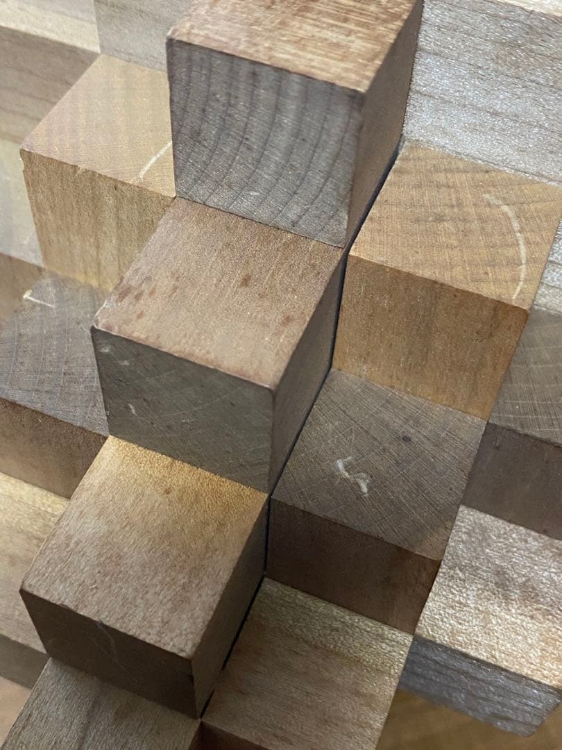 山中組木工房製作 51本型組み木