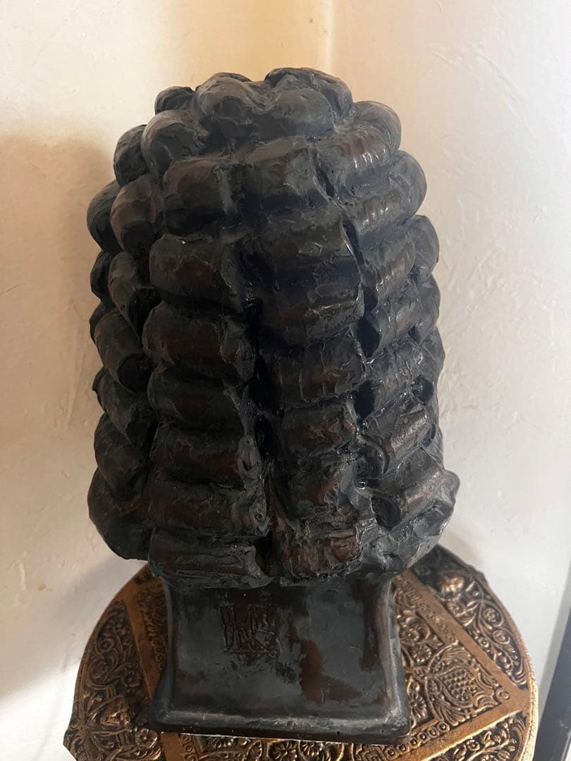 バッハ　Bach 松田芳雄作　胸像