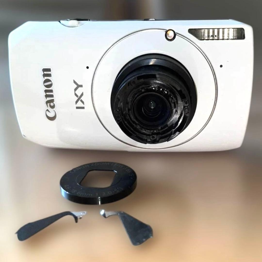 【ジャンク品】Canon IXY 30S ホワイト