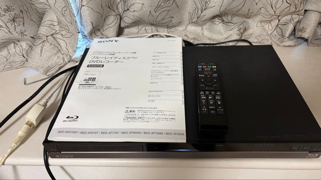 BDZ-AT950Wブルーレイレコーダー