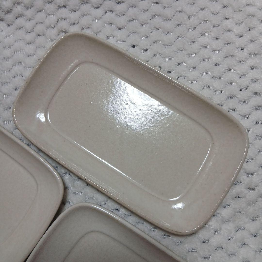 スタジオエム　　studio m'　エッセン 長角皿Ｓ　４枚セット