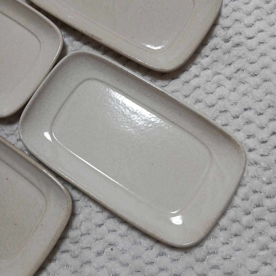 スタジオエム　　studio m'　エッセン 長角皿Ｓ　４枚セット