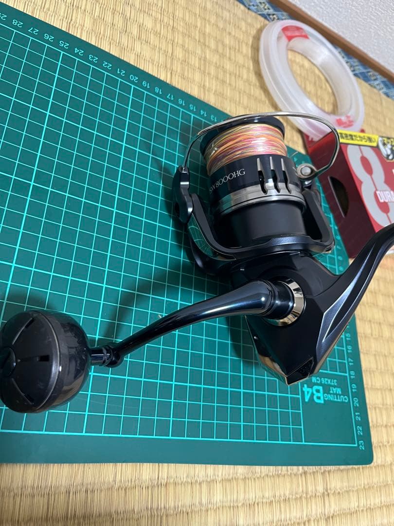 シマノ 20ストラディックSW 8000HG PE リーダー付