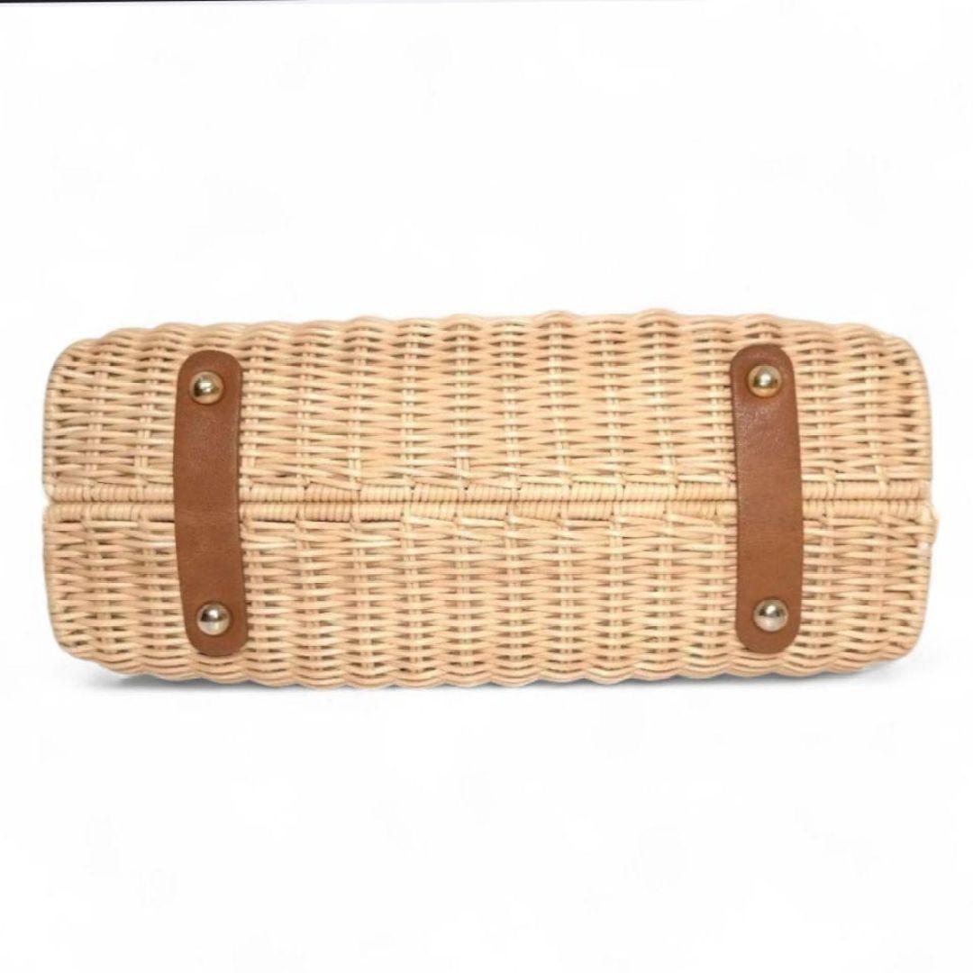 ✨未使用級✨TOMMASO CANDRIA　2way かごバッグ　バンブー